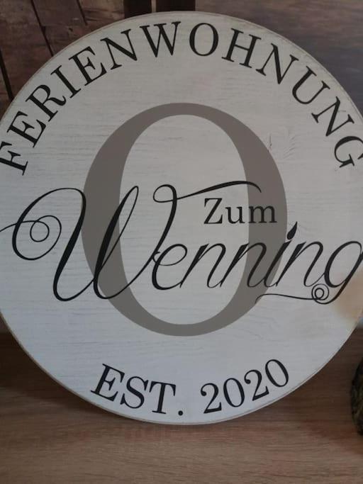Ferienwohnung Zum Wenning Mit Garten In 斯塔德特罗恩 外观 照片