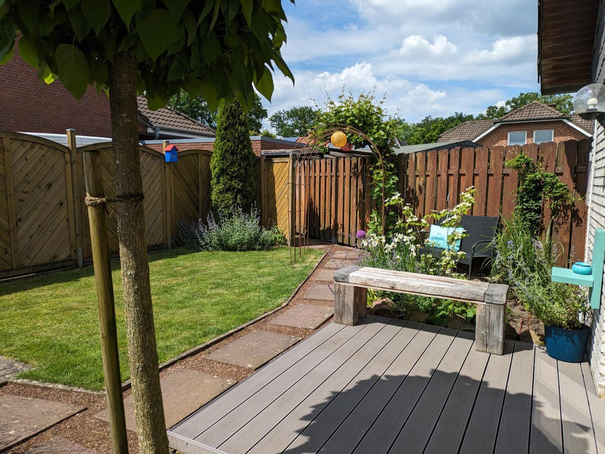 Ferienwohnung Zum Wenning Mit Garten In 斯塔德特罗恩 外观 照片